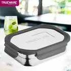 ट्रूवेयर बॉन स्मार्ट लंच बॉक्स विथ स्टेनलेस स्टील टिफ़िन बॉक्स for ऑफिस & स्कूल यूज़ 