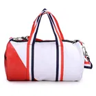PU Leather Gym Bag with Wristband for Men & Women 