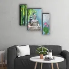 MDF 2 Pcs Designer Wall Painting for Home & Office 