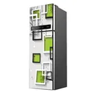 Vinyl Wallpaper Sticker for Fridge Door 