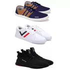 Men's Lace Up Lightweight Sports Shoes 
