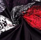 Sarangi Fitted Bedsheet 190x183x20 cm Black