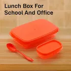 Parikshit Divine Lunch Box For Schol And Office use, Red