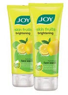 Joy Skin Fruits Brightening Face Wash 100 ml (Pack of 2)