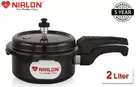 Nirlon Hard Anodised Aluminium Outer Lid Pressure Cooker 
