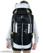 Hiking Backpack for Men & Women (Grey & Black)