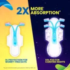 प्रो-ईजी एक्स्ट्रा नाइट सैनिटरी पैड्स XL 
