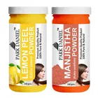 Park Daniel 100% Pure & Natural Lemon Peel Powder & Manjistha Powder 