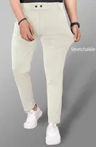 Lycra Blend Trouser for Men 