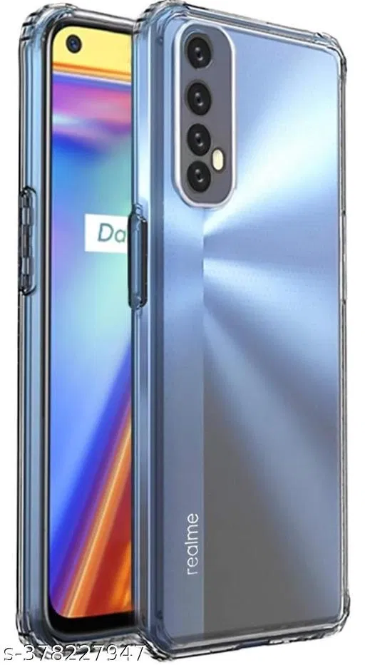 Silicone Mobile Cover for Realme 7 (Multicolor)