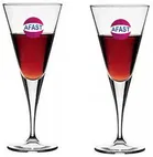 Fancy Water & Wine Glass 