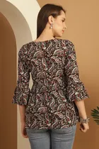 Cotton Printed Top for Women 