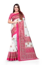 Art Silk Printed Saree for Women 