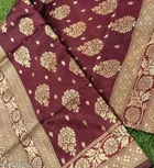 Banarasi Silk Zari Woven Saree for Women 
