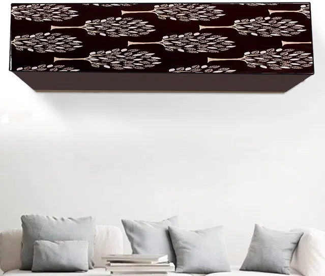 PVC Printed AC Cover (Multicolor, 1.5 Ton)