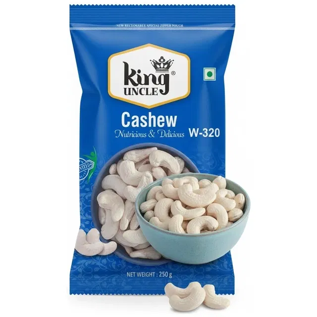 किंग अंकल काजू नूट्रिशियस & डिलीशियस 250 g