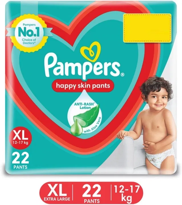 पेम्पर्स डायपर पैंट्स - XL (22 PC)