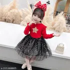 Cotton Blend Frock for Girls 