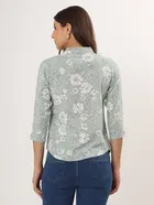 Rayon Printed Shirt for Women 