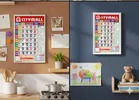 Citymall Panchang Calendar 2026  Wall Hanging Calendar with Thithi Nakshathra Parv Thyohar Muhurth Sanskrit, Indian Holidays Mentioned,Hindu Calendar 2026