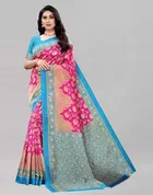 SVB प्रिंटेड साड़ी फॉर वीमेन 