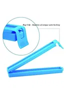 Ritu Pouch Sealer Clip 18 Pc Set - 6 Big, 6 Medium & 6 Small Clips, Keeps Food Fresh 