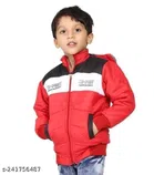 Polyester Jacket for Boys (Multicolor, 0-2 Months)