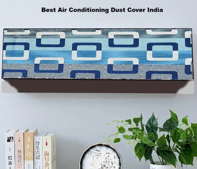 PVC Printed AC Cover (Multicolor, 1.5 Ton)