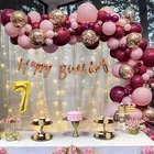 7th Happy Birthday Balloon Decoration Kit, Multicolor, Pack Of 68