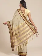 Cotton Embellished Saree for Women 