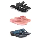 Combo of Flats with Slippers for Women 