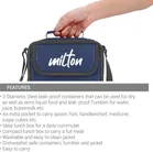 MILTON Steel 4 Container Lunch Box 