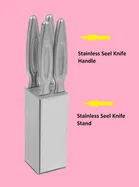 Knife Set with Stand 