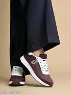 Solid Suede Slip-on Sneakers for Women 