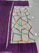 Georgette Abstract Saree for Women 