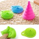 Silicone Mini Foldable Funnel 
