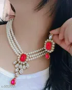 Women's Alloy Gold Plated Jewellery Set