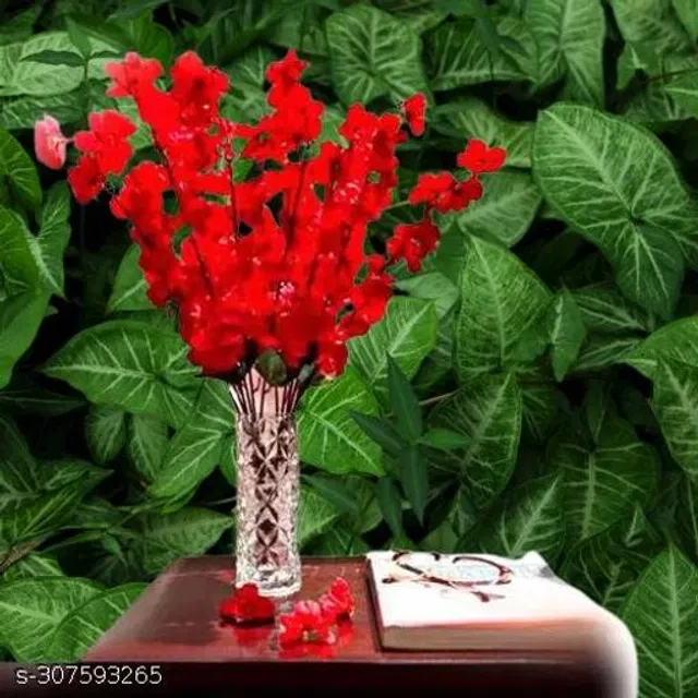 Plastic Artificial Flower (Multicolor)