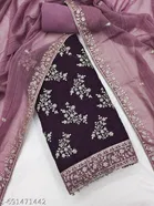 Embroidered Anarkali Party Suit for Women 