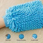 Super Soft Ultra-Absorbent | Multipurpose Vehicle Home Cleaning Gloves Dual Side Scratch Free Bike & Car Cleaning Accessories | Wet or Dry Use