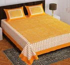 Cotton Rajasthani Jaipuri Double Bedsheet with 2 Pillow Covers 