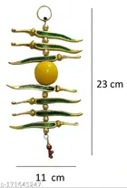 Metal Nimbu Mirchi Wall Hanging 