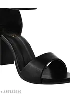 Solid Block Heels for Kids 