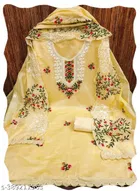 Embroidered Unstitched Suit for Women 