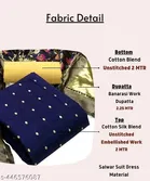 Cotton Silk Unstitched Suit for Women 