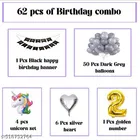 62 Pcs 2nd Birthday Decoration kit, Multicolour, Set of 1
