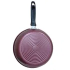 Aluminium Sauce Pan (Red, 21 cm) (2000 ml)