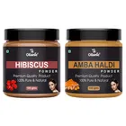 Natural Hibiscus & Amba Haldi Powder for Skin & Hair 