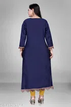 Pashmina Self-Design Kurti for Women 