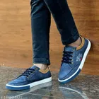 Casual Shoes for Men (Blue, 6)